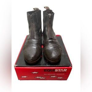 Equistar - Child's Zip Paddock Boot (Size 5, Brown).